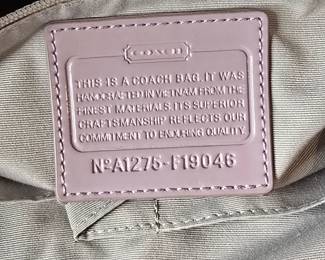 Coach Signature C Jacquard Tote Bag F19046 