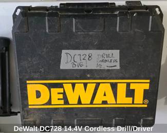 DeWalt DC .V Cordless Drill or Driver 