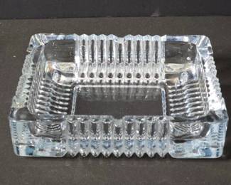 Cut Crystal Large Ashtray