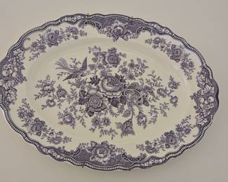 Crown Ducal Bristol Mulberry Oval Platter