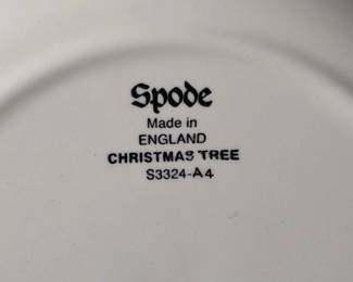 Spode Christmas Tree China Set 