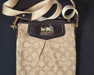 Coach Signature C Jacquard Small Shoulder Bag 