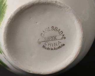 Carlsbad China Knox Creamer 