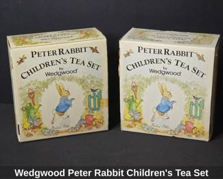 Wedgwood Peter Rabbit Childrens Tea Set
