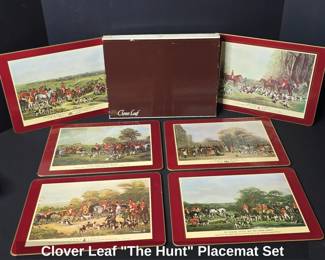 Clover Leaf The Hunt Placemat Set