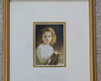 The Story Book by William Adolphe Bouguereau