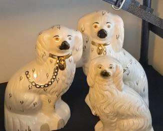 Pair of Beswick Staffordshire Spaniel Dogs