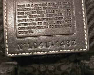 Coach Soho Signature C Jacquard Shoulder Bag