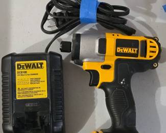 DeWalt DCF V Max Lithium-Ion Cordless Impact Driver with DCB Charger
