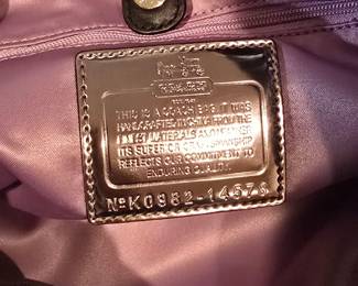 Coach Madison Op Art Signature Shoulder Bag