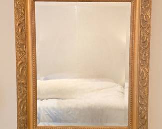 Ornate Gold Gilt Mirror