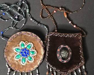 Vintage Beaded Medicine Bags or Amulet Purses