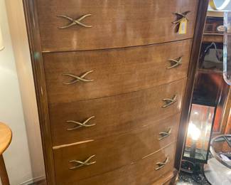 MCM Tall dresser
