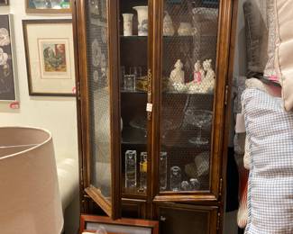 armoire, curio