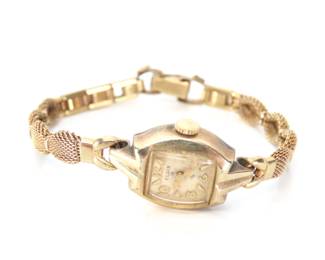 Vintage Ladies 10K Gold Filled Elgin Watch