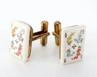 Unique Vintage Playing Card Cufflinks