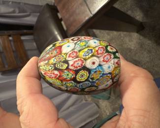 Murano Millefiori egg