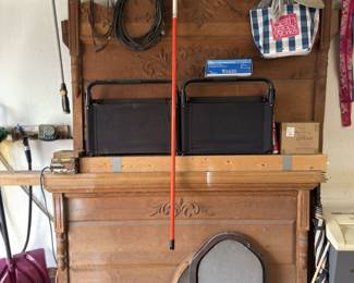 Vintage Bed Headboard and Footboard