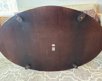 Oval Coffee Table The Barbara Barry Collection by Baker 54" X 36" x 18"