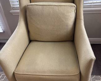 Milling Road  from Baker Tweed Regency  High Back Arm Chair 29 x 31”