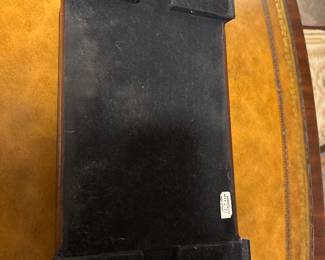 Sarreid, Ltd hand tooled and embossed leather box