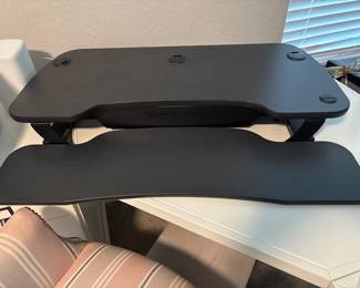 Electric stand up desk top