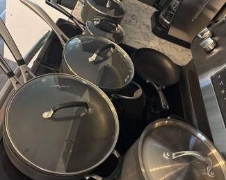 7 Piece "Simply"  Caphalon Pots and Pans