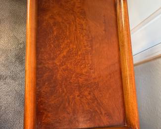 House of Rho Italian Neoclassical style three tiered side table 24" x 15" x 29"