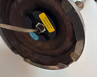 Adjustable Silver Tone Student Table Lamp 29"