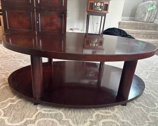 Oval Coffee Table The Barbara Barry Collection by Baker 54" X 36" x 18"