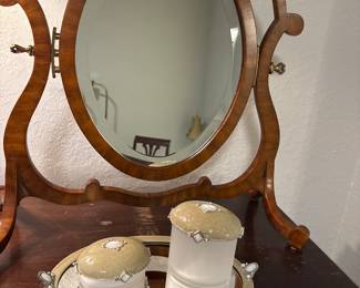Maitland-Smith Vanity Mirror Mike & Ally bathroom accessories. 