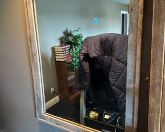 Barnwood large mirror