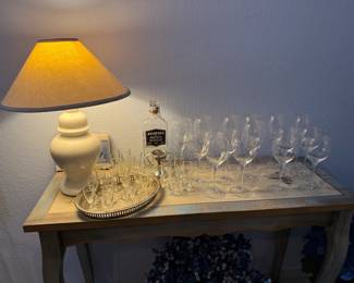 Need wine glasses?  We have a "few" along with a "few" shot glasses.