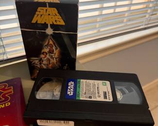 Star Wars (Episode 4, 5, and 6) VHS tapes
