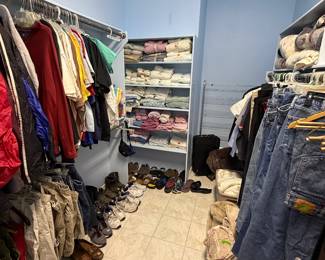 Men's clothing and shoes