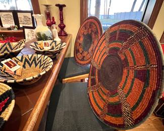 Handwoven African Plates