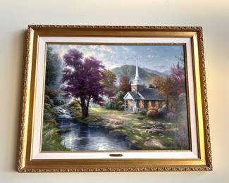 Thomas Kinkade with COA 