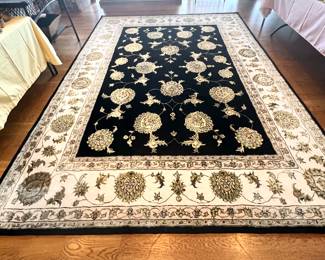 Wool and Silk Rug - China 9’x12’