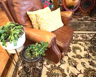 Leather Recliner - Planters..
