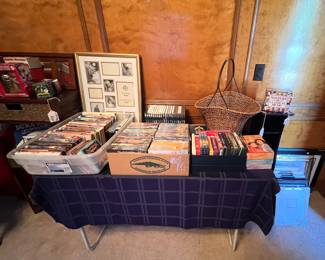 CD’s - DVD’s - VHS 