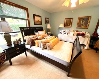 Queen Bed  - Nightstand 