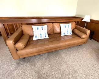 Leather Sofa 