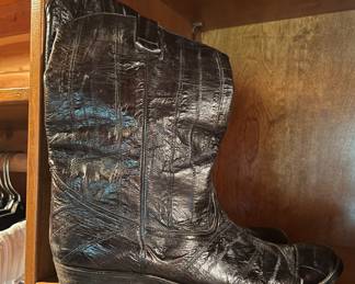 Men’s Leather Boots - 12