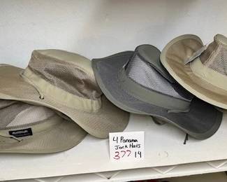 4 Panama Jack Hats