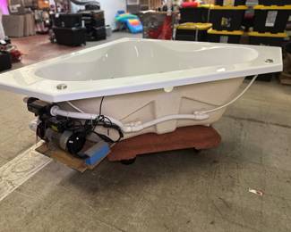 Mansfield Corner Jet Bathtub