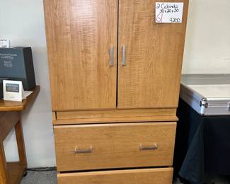2 Cabinets 