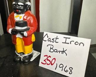 Cast Iron Bank 