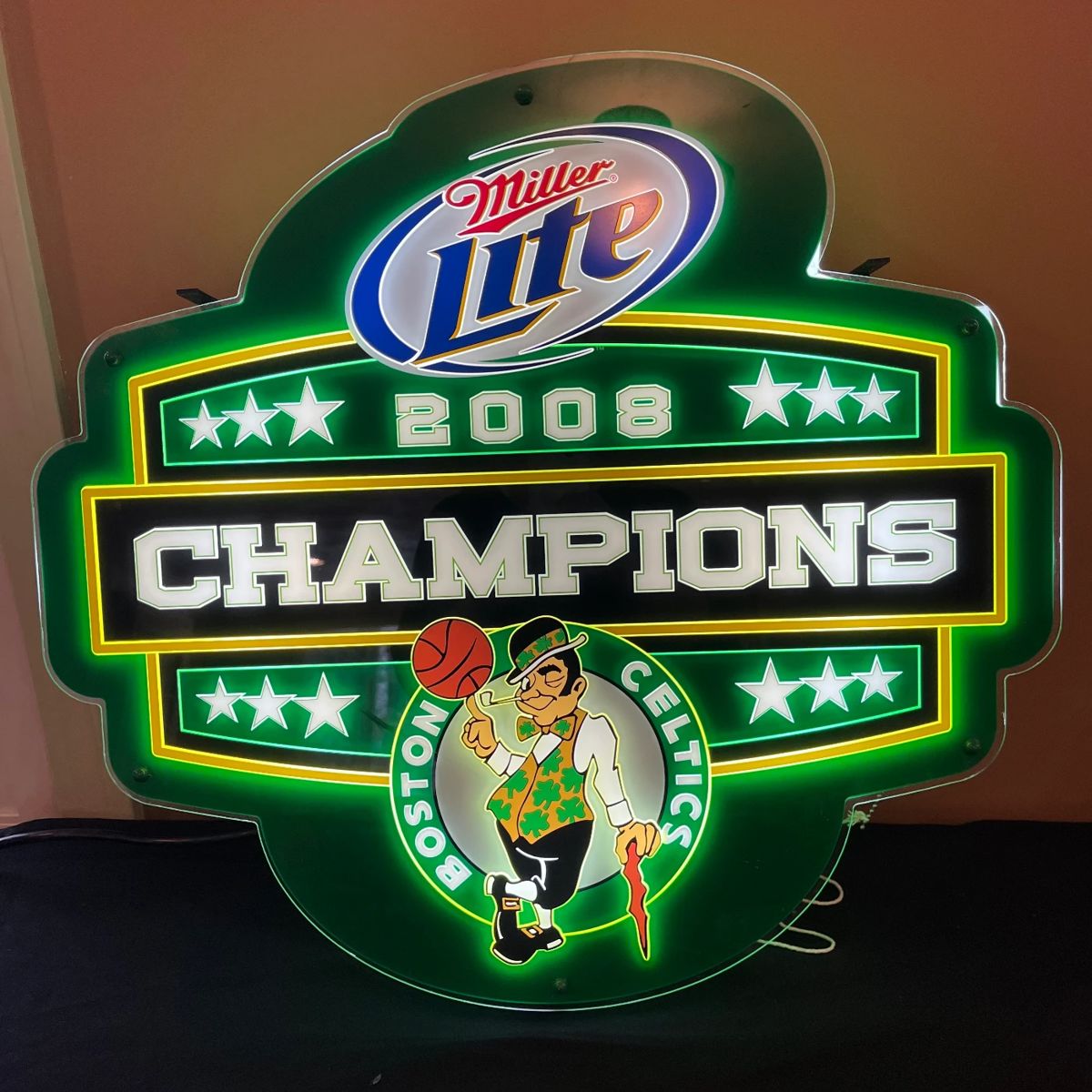 Boston Celtics Bar Light 