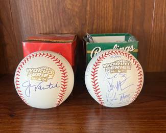 Red Sox Signed Baseballs 