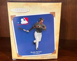 Barry Bonds Hallmark Ornament 